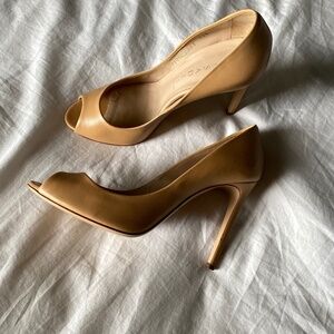 Casadei Peep Toe Pumps 7.5